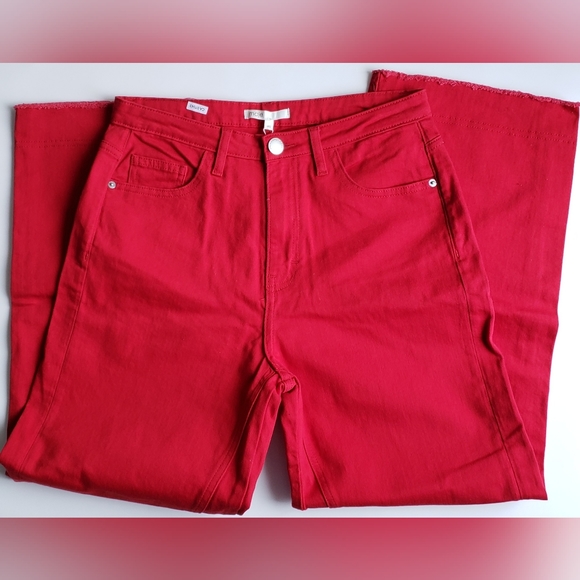 🎈Host Pick🎈Maje | Cropped High-rise Wide-leg Jeans - Picture 8 of 16